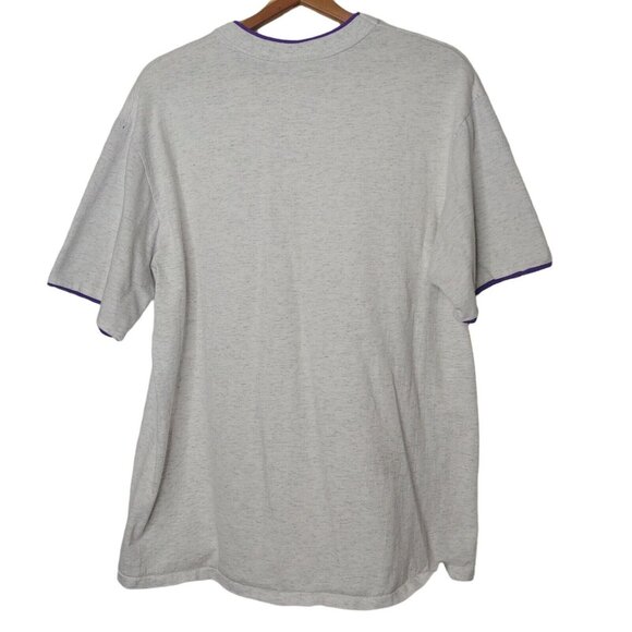 Vintage Gatlinburg Tennessee Hummingbird Single Stitch OSFA T Shirt Gray Nature - Picture 4 of 10